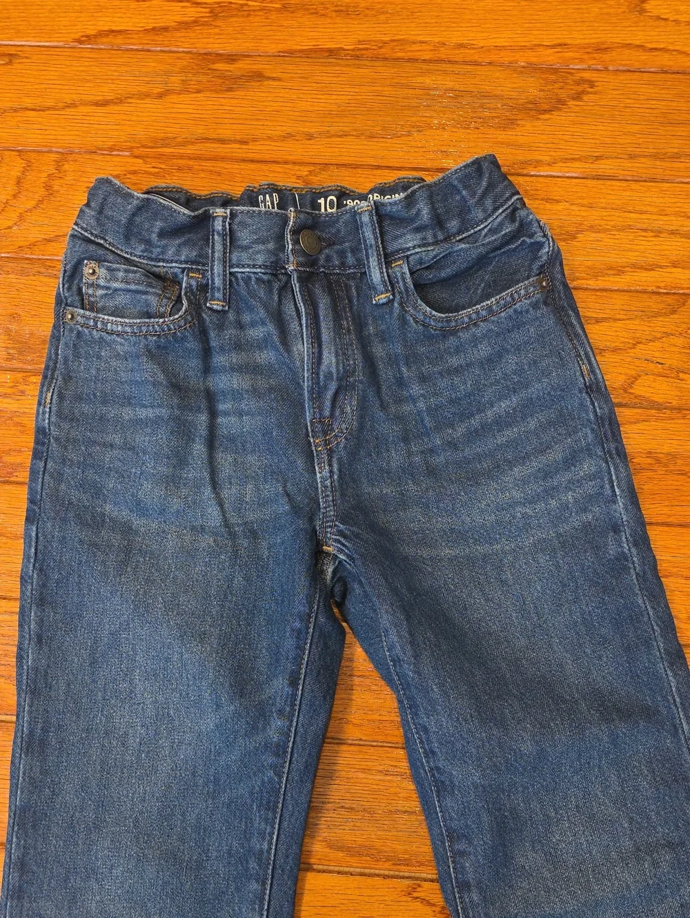 GAP Boy's Blue Straight-Leg Jeans